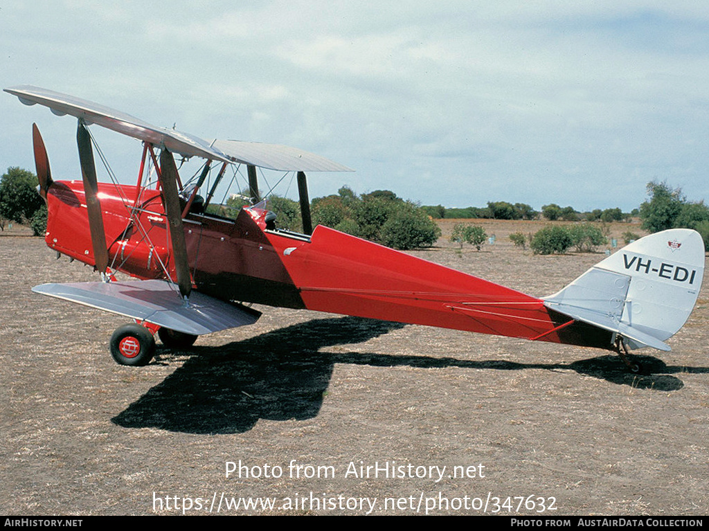 Aircraft Photo of VH-EDI | De Havilland D.H. 82A Tiger Moth | AirHistory.net #347632