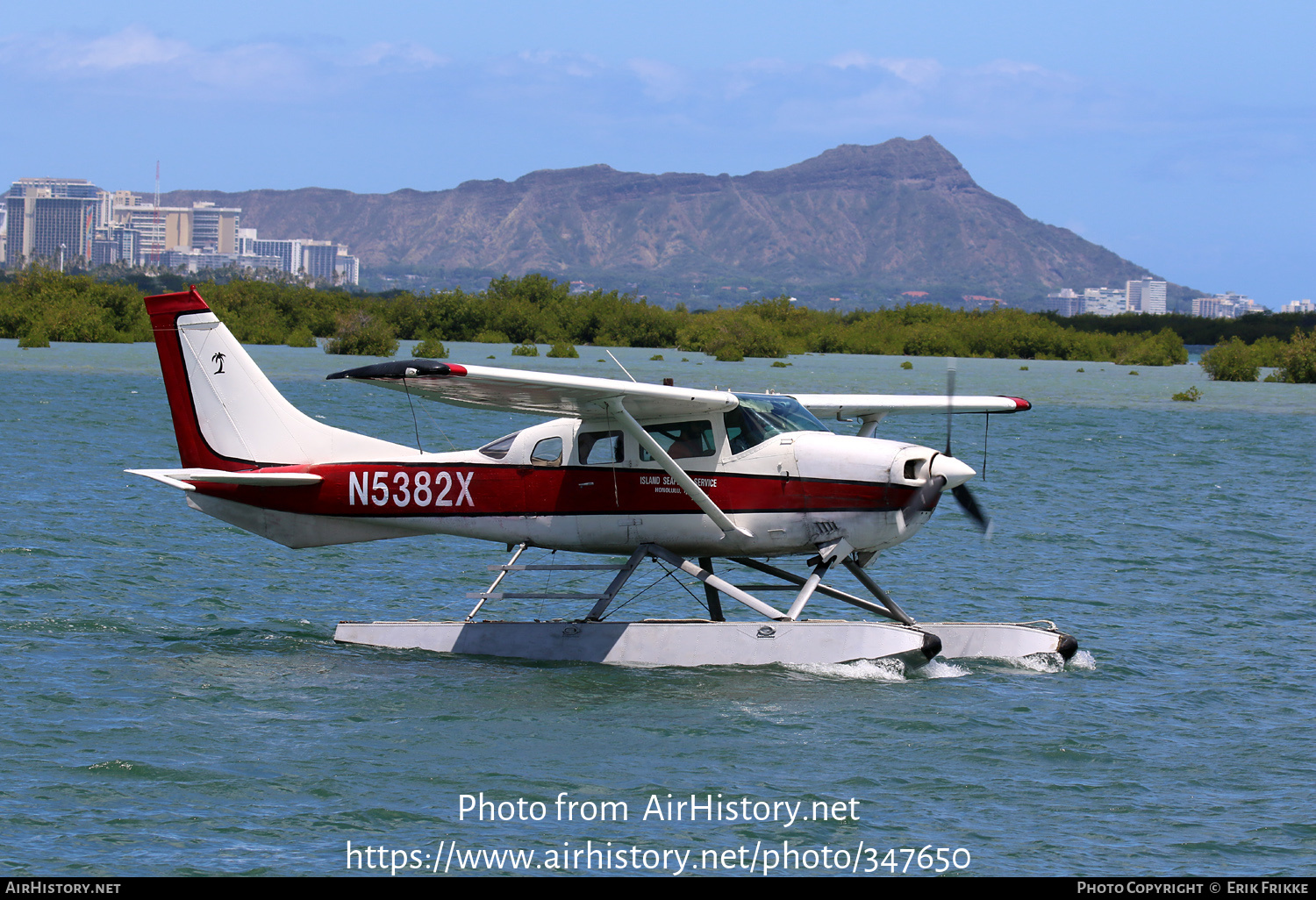 Aircraft Photo of N5382X | Cessna U206G Stationair 6 | Island Seaplane Services | AirHistory.net #347650