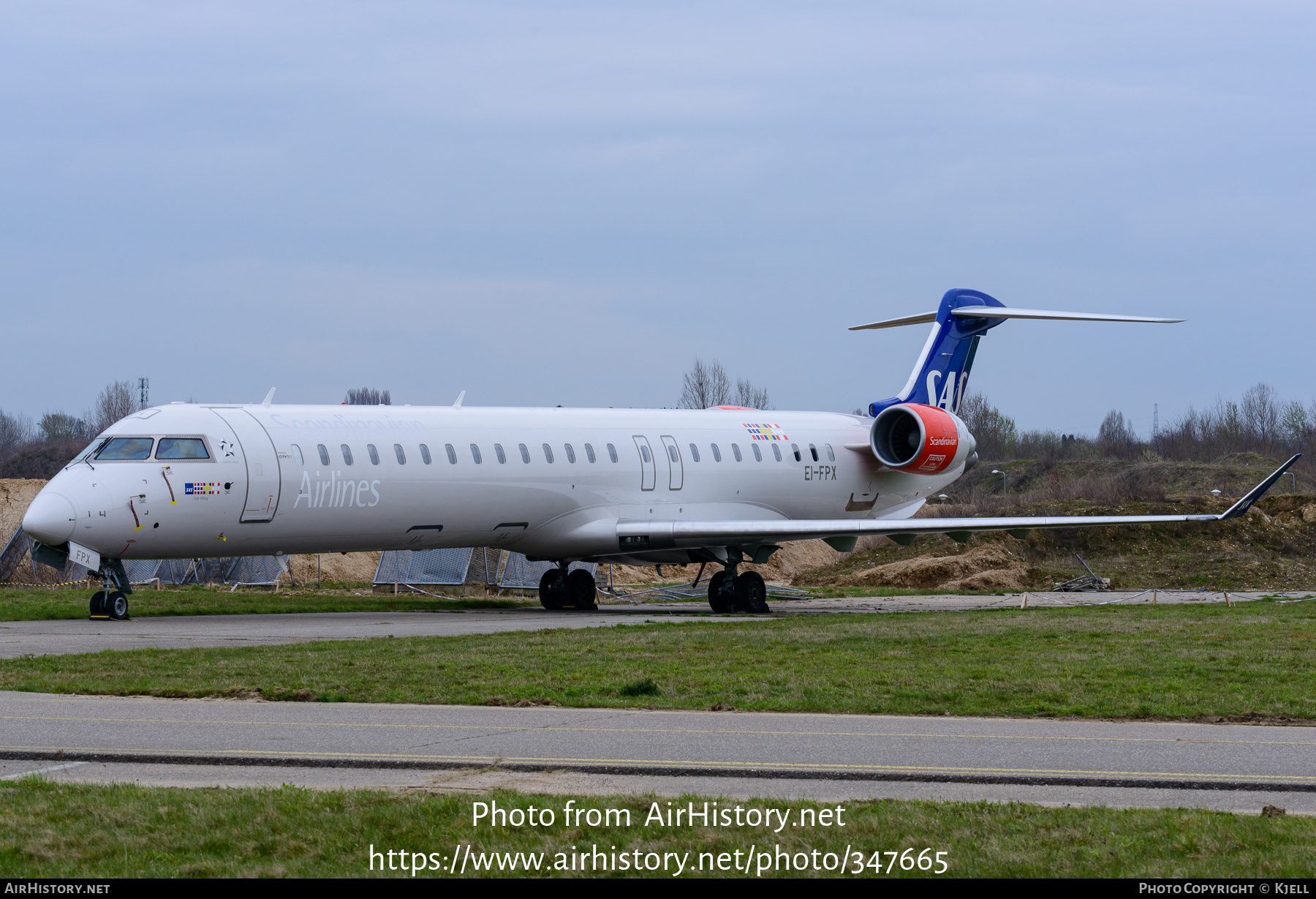 Aircraft Photo of EI-FPX | Bombardier CRJ-900LR (CL-600-2D24) | Scandinavian Airlines - SAS | AirHistory.net #347665