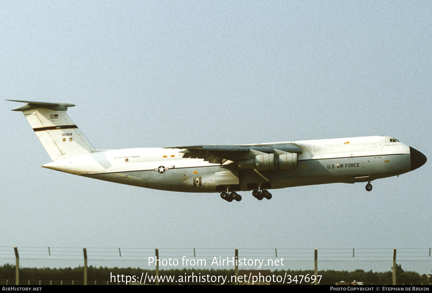 Aircraft Photo of 70-0458 / 00458 | Lockheed C-5A Galaxy (L-500) | USA - Air Force | AirHistory.net #347697