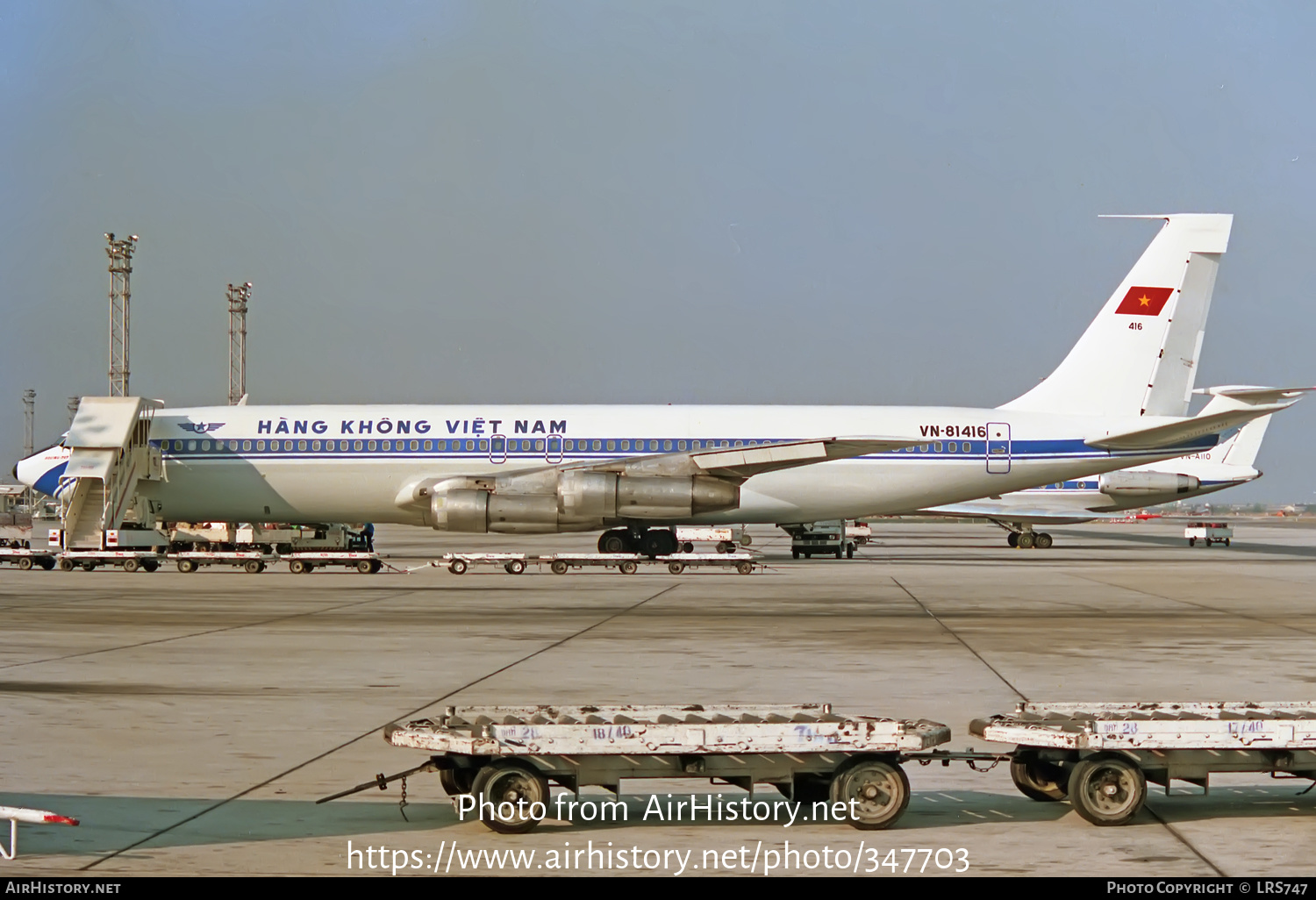 Aircraft Photo of VN-81416 | Boeing 707-321B | Hàng Không Viêt Nam | AirHistory.net #347703