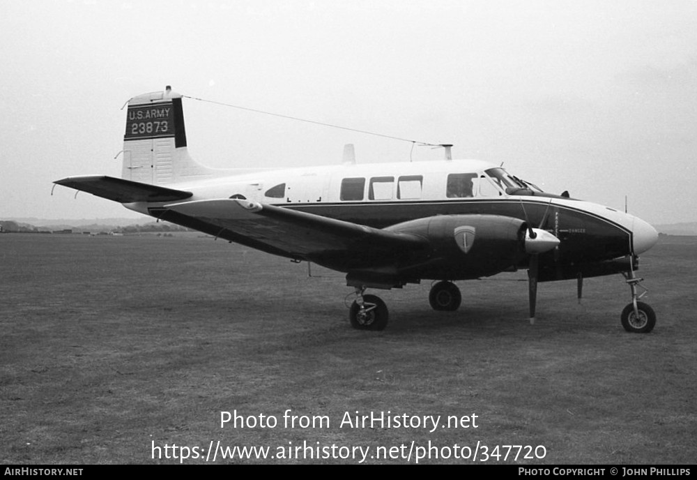 Aircraft Photo of 62-3873 / 23873 | Beech U-8F Seminole (65) | USA - Army | AirHistory.net #347720