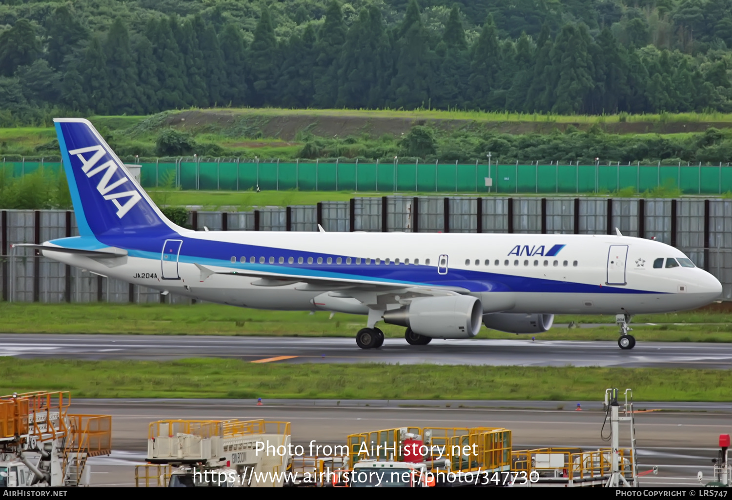 Aircraft Photo of JA204A | Airbus A320-214 | All Nippon Airways - ANA | AirHistory.net #347730