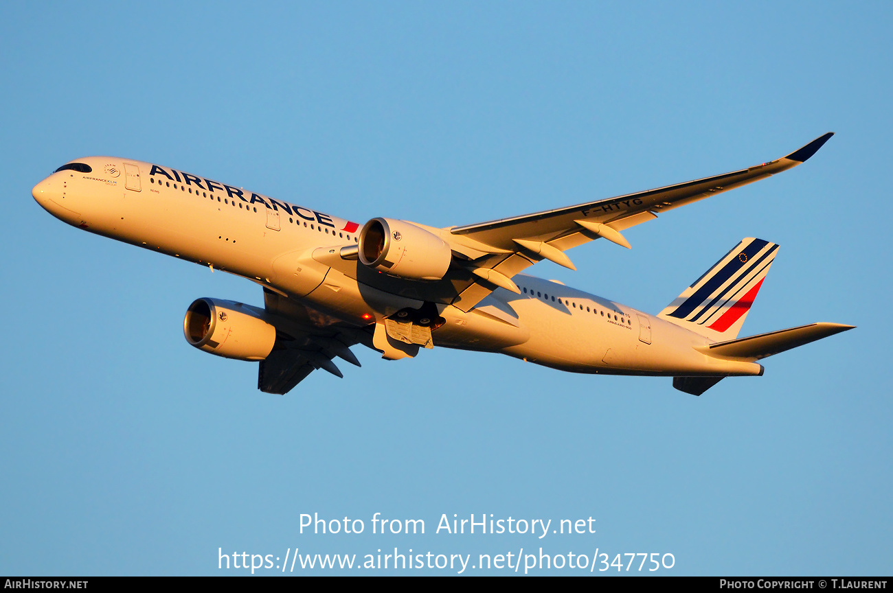 Aircraft Photo of F-HTYG | Airbus A350-941 | Air France | AirHistory.net #347750