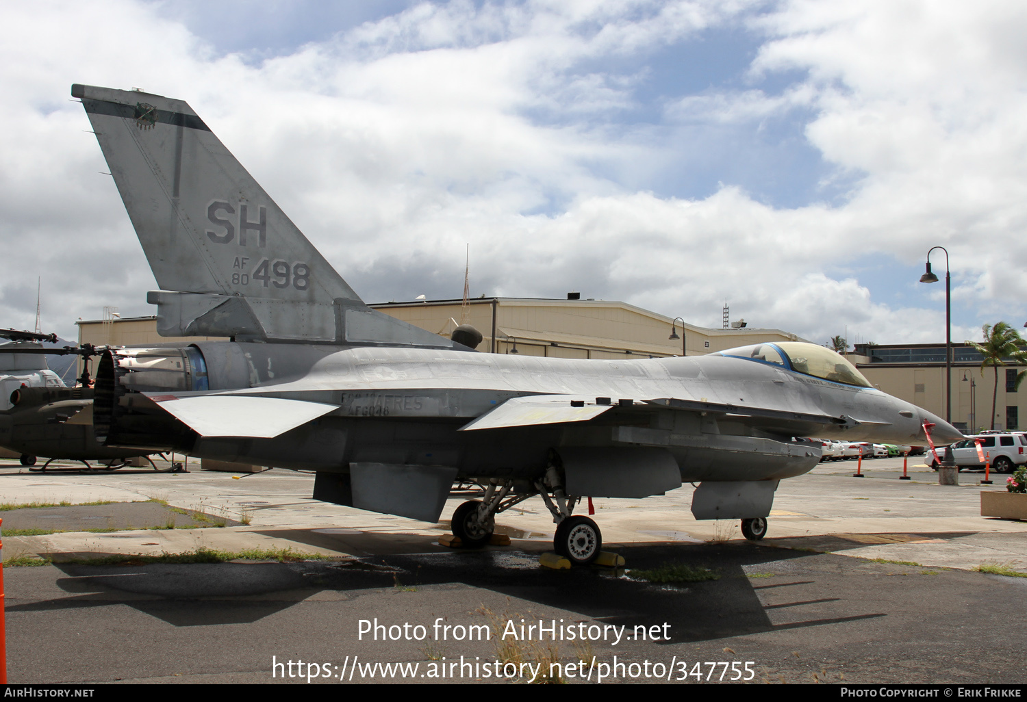 Aircraft Photo of 80-0498 / AF80-498 | General Dynamics F-16A Fighting Falcon | USA - Air Force | AirHistory.net #347755