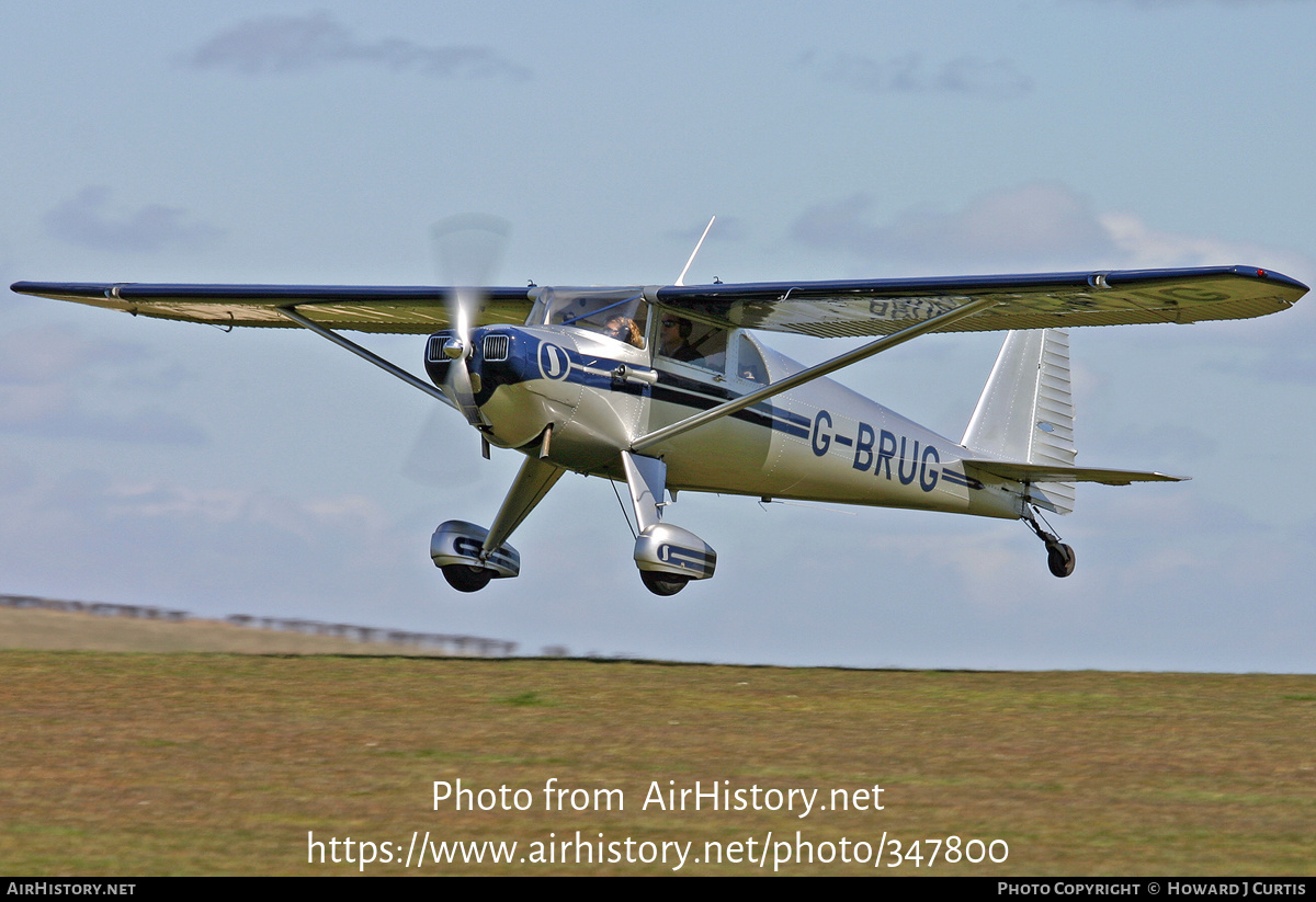 Aircraft Photo of G-BRUG | Luscombe 8E Silvaire Deluxe | AirHistory.net #347800