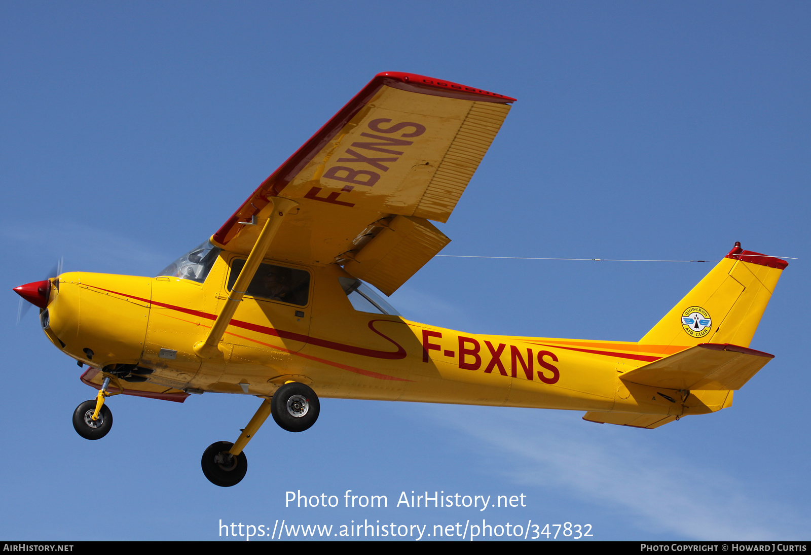 Aircraft Photo of F-BXNS | Reims F150M | Quiberon Air Club | AirHistory.net #347832