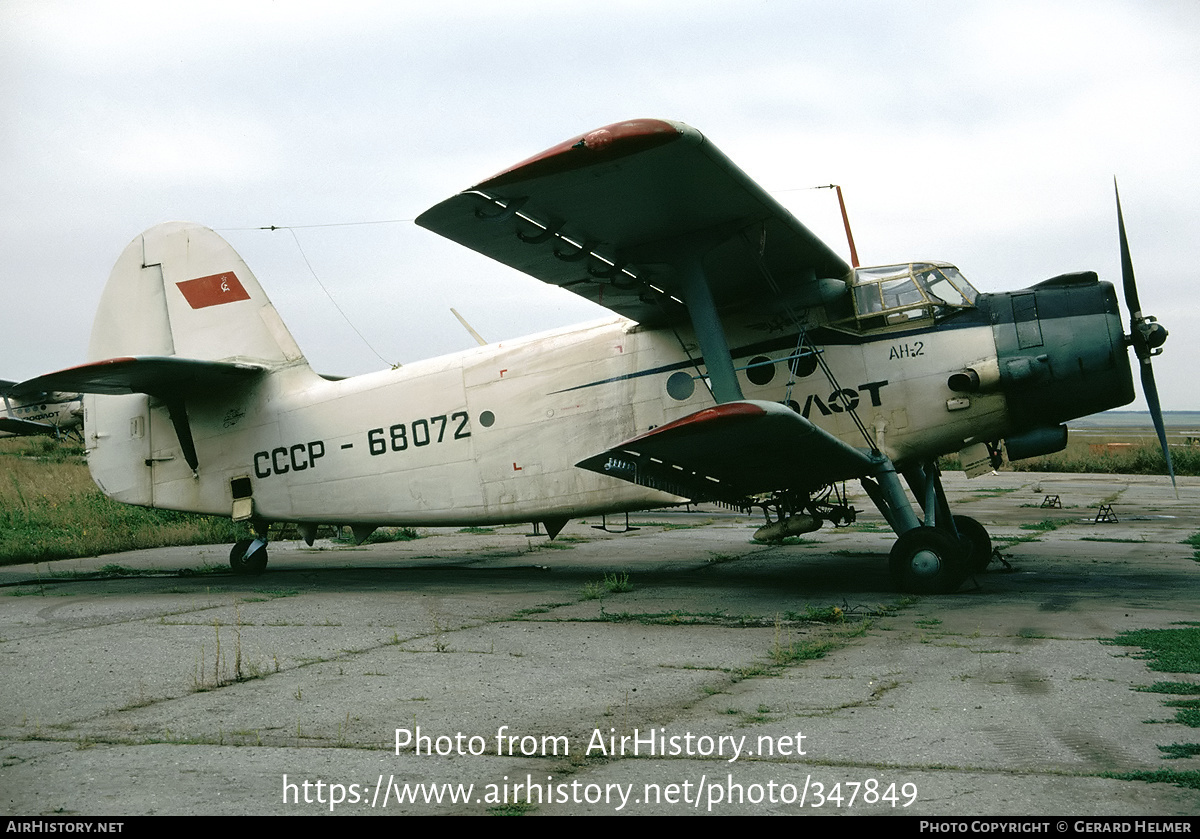 Aircraft Photo of CCCP-68072 | Antonov An-2R | Aeroflot | AirHistory.net #347849