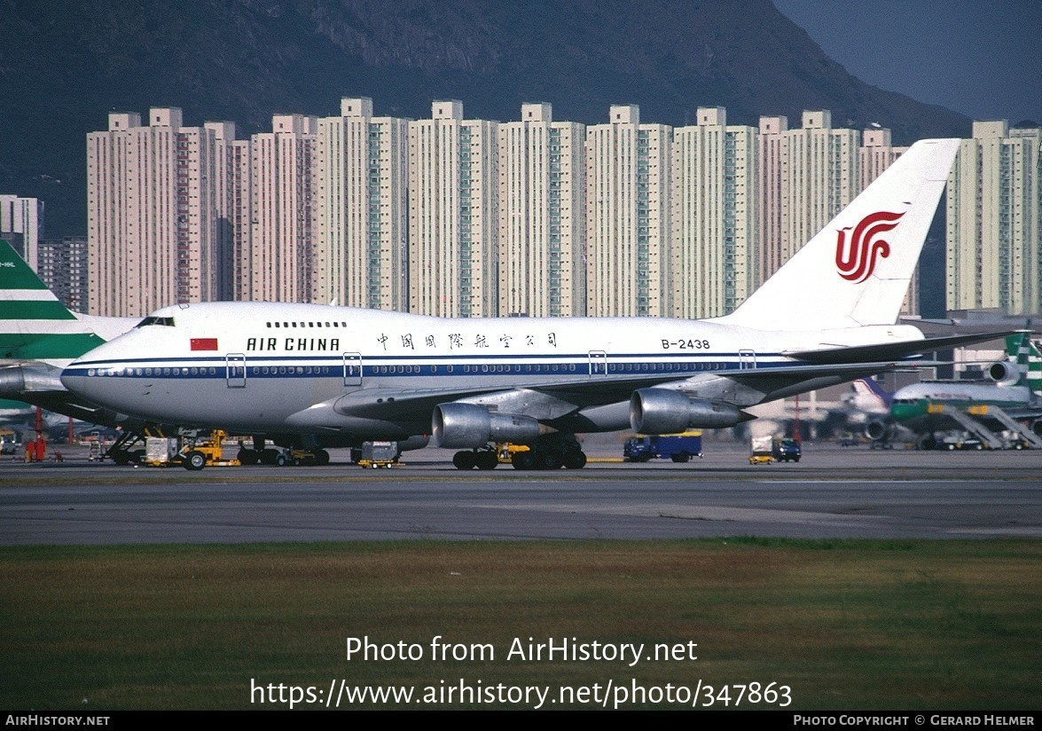 Aircraft Photo of B-2438 | Boeing 747SP-J6 | Air China | AirHistory.net #347863