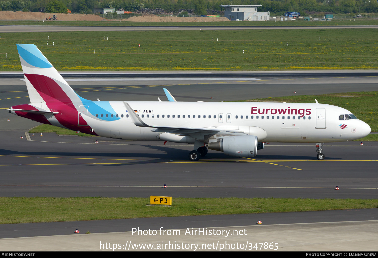 Aircraft Photo of D-AEWI | Airbus A320-214 | Eurowings | AirHistory.net #347865