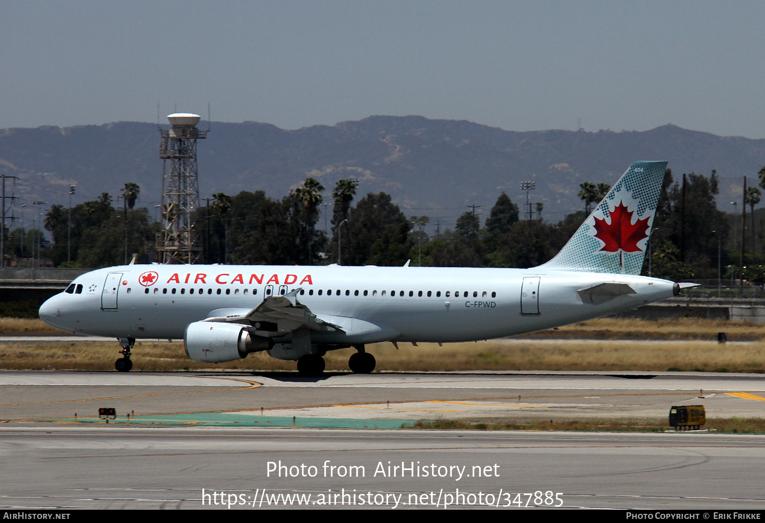 Aircraft Photo of C-FPWD | Airbus A320-211 | Air Canada | AirHistory.net #347885