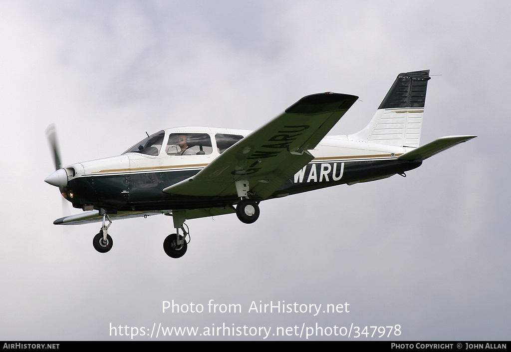 Aircraft Photo of G-WARU | Piper PA-28-161 Cherokee Warrior III | AirHistory.net #347978