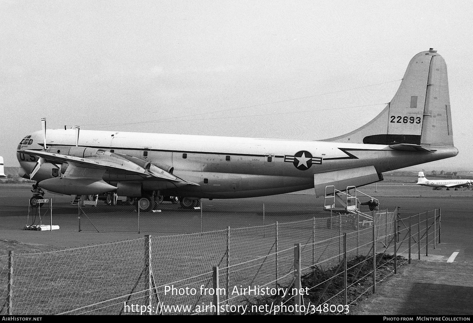 Aircraft Photo of 52-2693 / 22693 | Boeing YC-97J Stratofreighter | USA - Air Force | AirHistory.net #348003