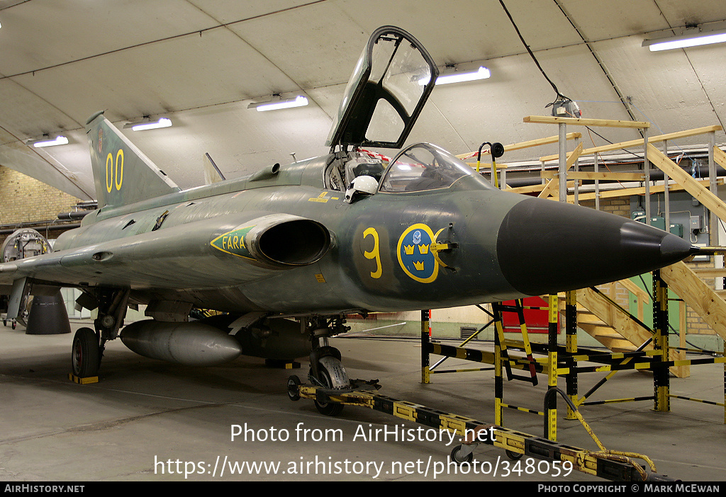 Aircraft Photo of 35528 | Saab J35F-1 Draken | Sweden - Air Force | AirHistory.net #348059