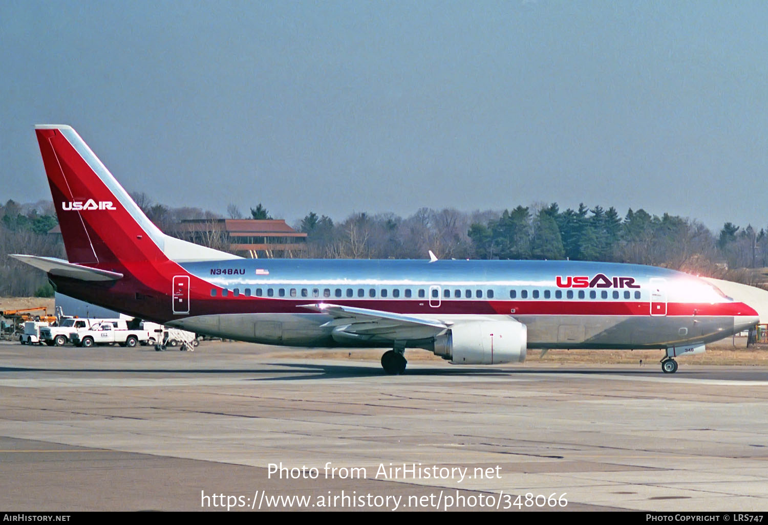 Aircraft Photo of N348AU | Boeing 737-3Q8 | USAir | AirHistory.net #348066