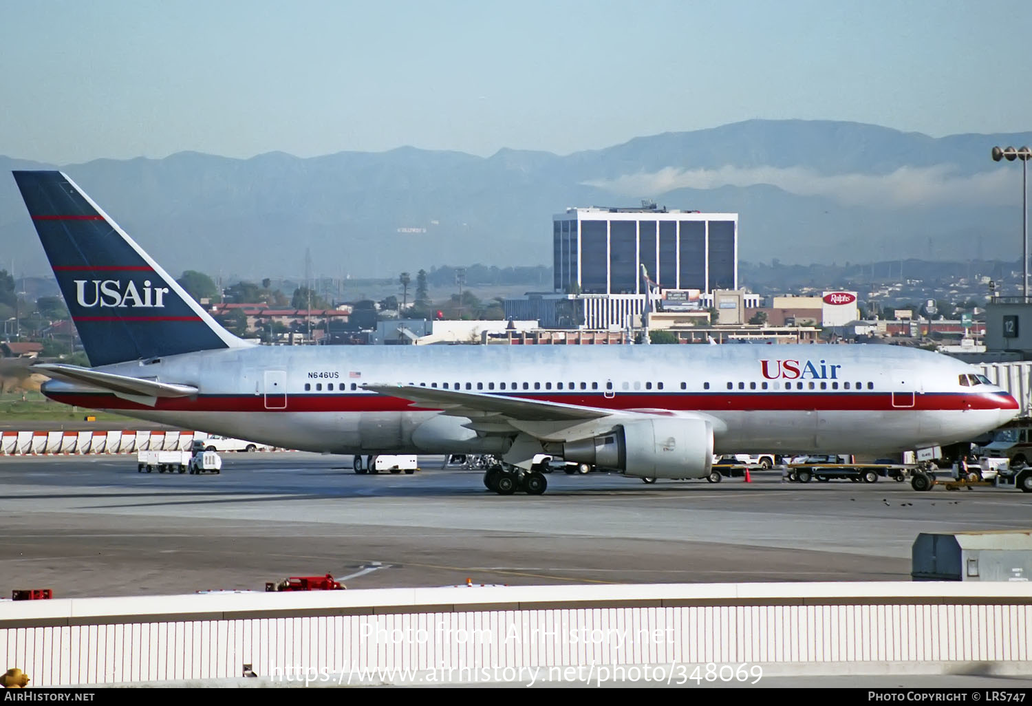 Aircraft Photo of N646US | Boeing 767-201/ER | USAir | AirHistory.net #348069