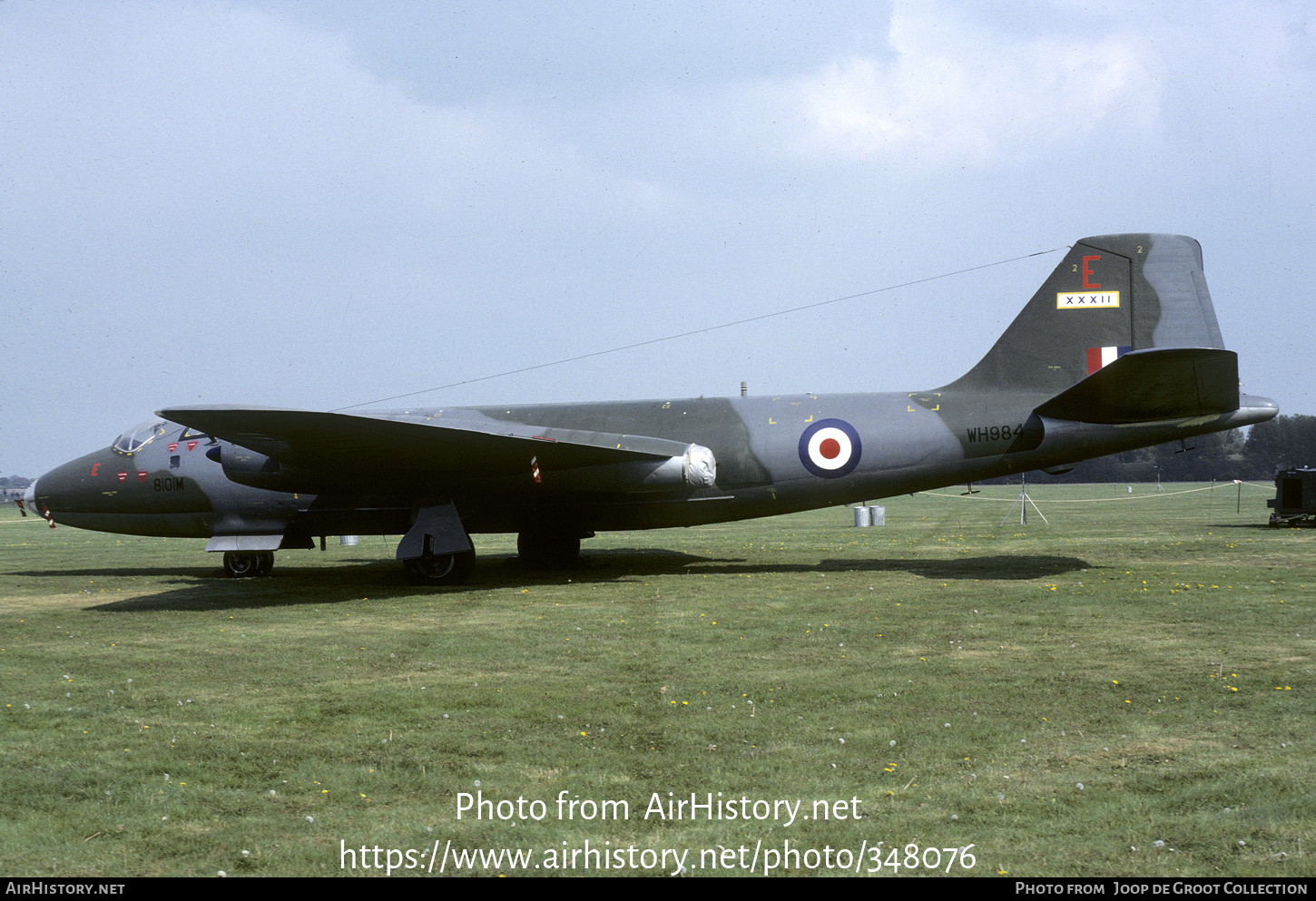 Aircraft Photo of WH984 | English Electric Canberra B15 | UK - Air Force | AirHistory.net #348076