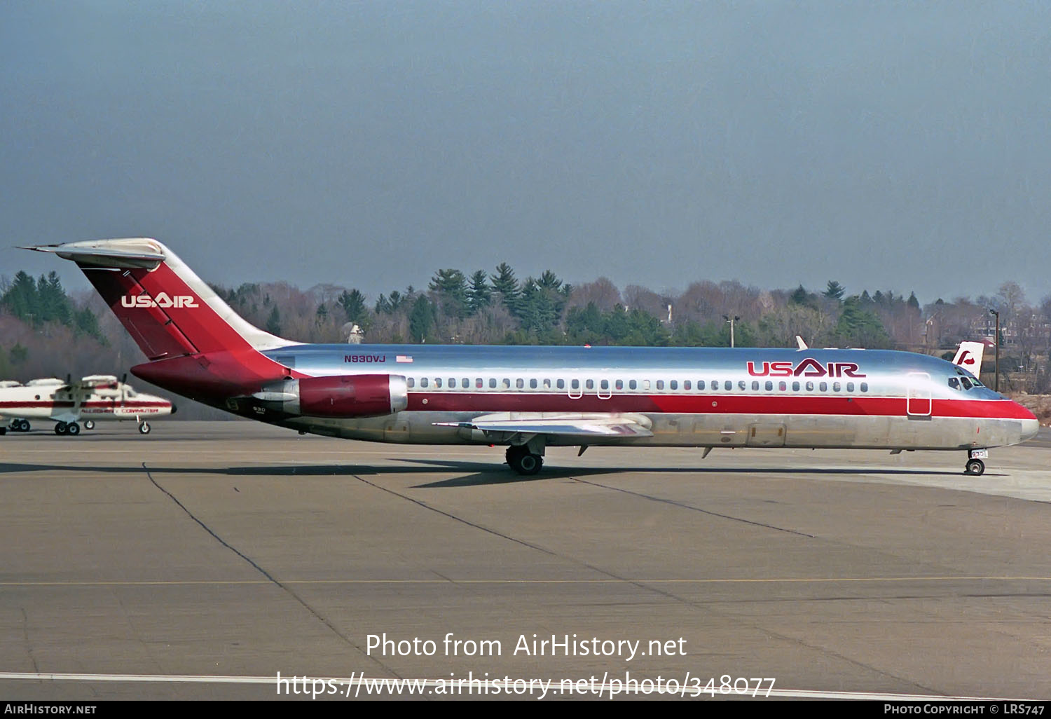 Aircraft Photo of N930VJ | McDonnell Douglas DC-9-31 | USAir | AirHistory.net #348077