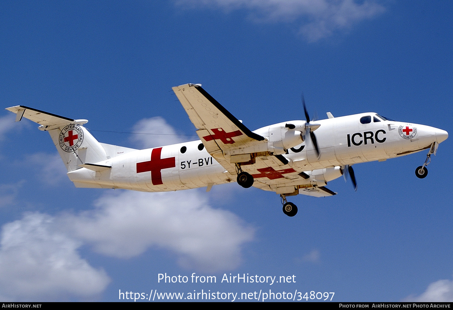 Aircraft Photo of 5Y-BVI | Beech 1900C-1 | ICRC - International Committee of the Red Cross | AirHistory.net #348097