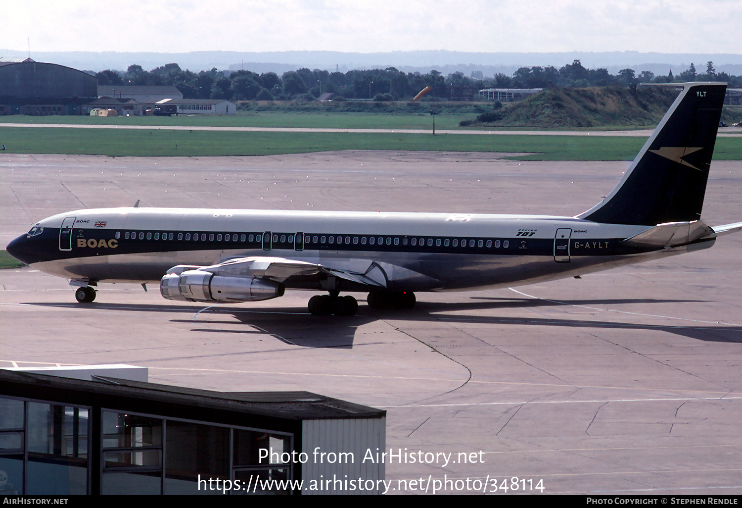 Aircraft Photo of G-AYLT | Boeing 707-336C | BOAC - British Overseas Airways Corporation | AirHistory.net #348114