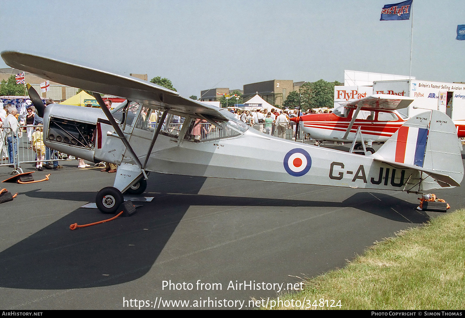 Aircraft Photo of G-AJIU | Auster 5 J1 Autocrat | AirHistory.net #348124