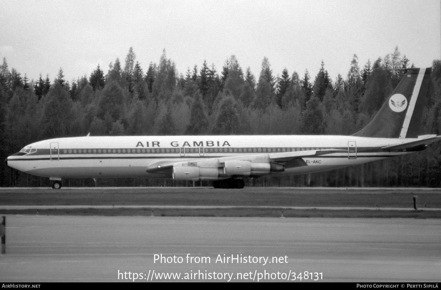 Aircraft Photo of EL-AKC | Boeing 707-323B | Air Gambia | AirHistory.net #348131