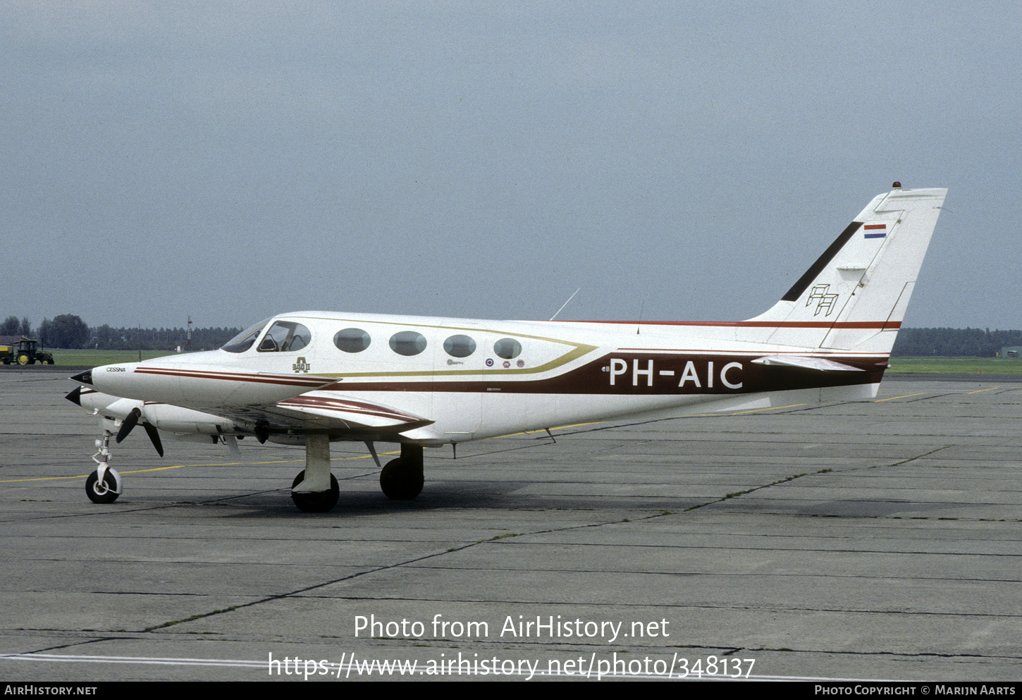 Aircraft Photo of PH-AIC | Cessna 340A II | Air Academy International | AirHistory.net #348137