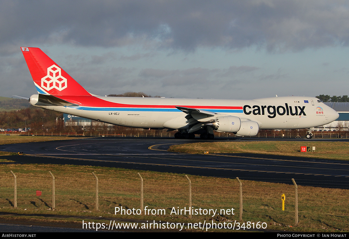 Aircraft Photo of LX-VCJ | Boeing 747-8R7F/SCD | Cargolux | AirHistory.net #348160