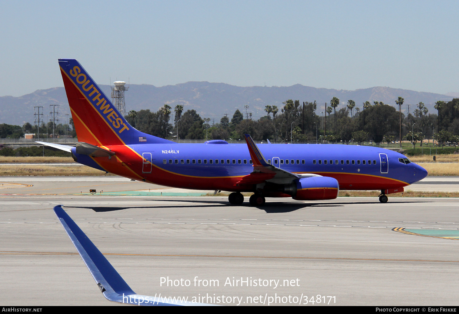 Aircraft Photo of N246LV | Boeing 737-7H4 | Southwest Airlines | AirHistory.net #348171