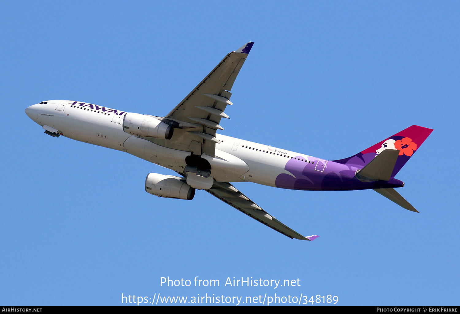 Aircraft Photo of N370HA | Airbus A330-243 | Hawaiian Airlines | AirHistory.net #348189