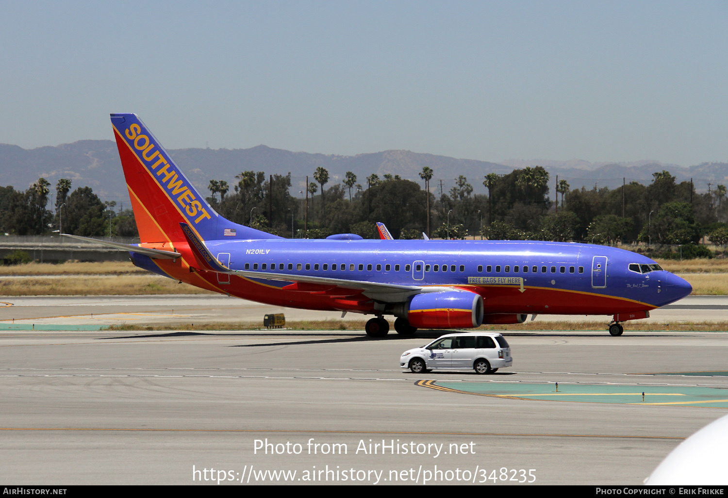 Aircraft Photo of N201LV | Boeing 737-7H4 | Southwest Airlines | AirHistory.net #348235