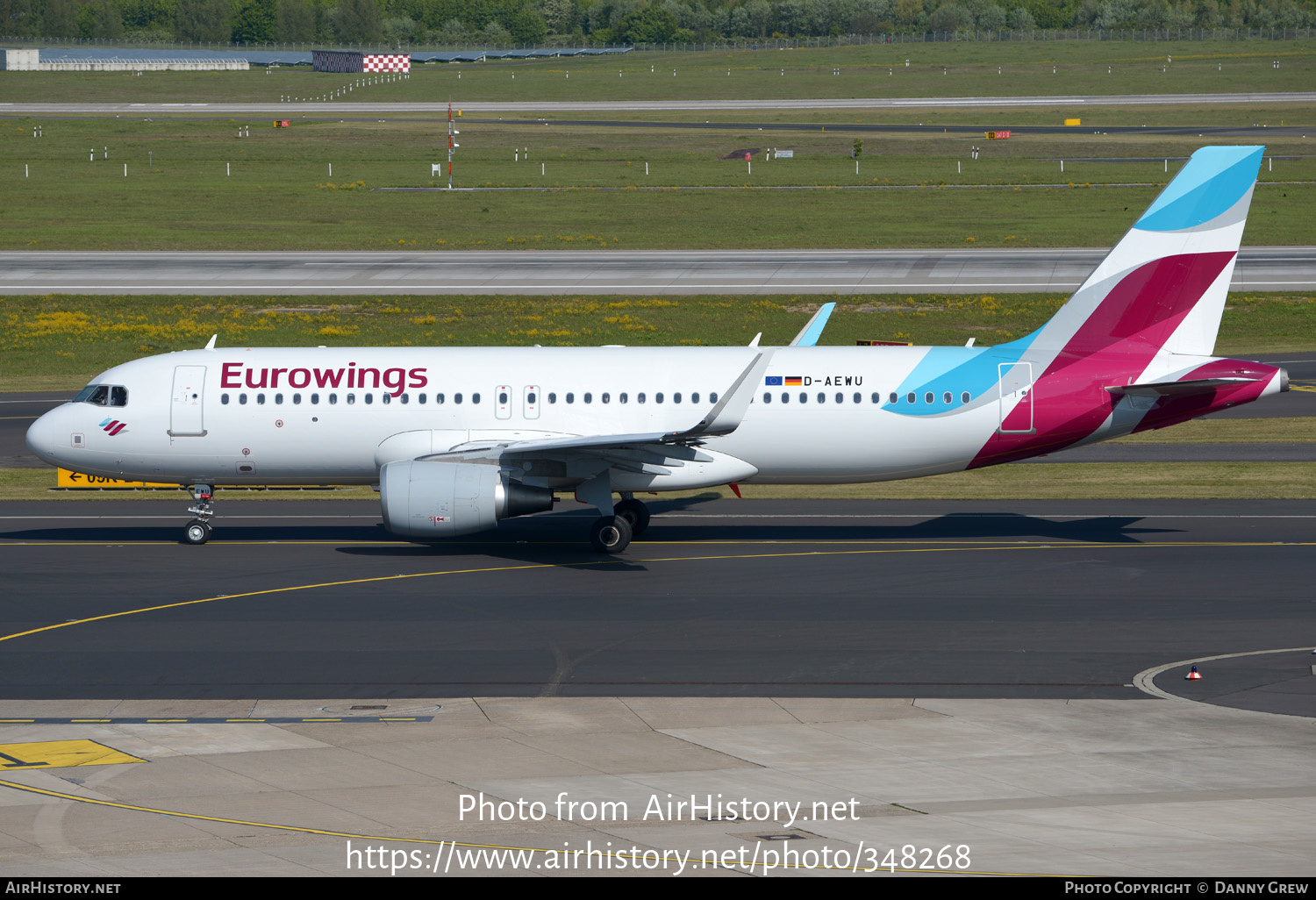 Aircraft Photo of D-AEWU | Airbus A320-214 | Eurowings | AirHistory.net #348268