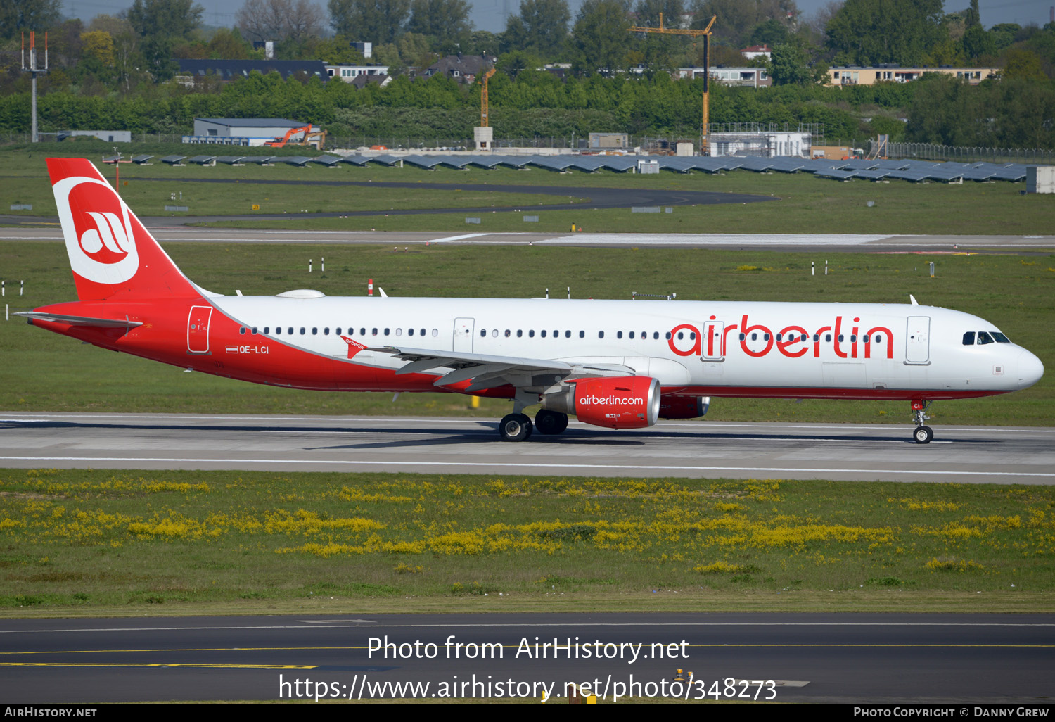 Aircraft Photo of OE-LCI | Airbus A321-211 | Air Berlin | AirHistory.net #348273