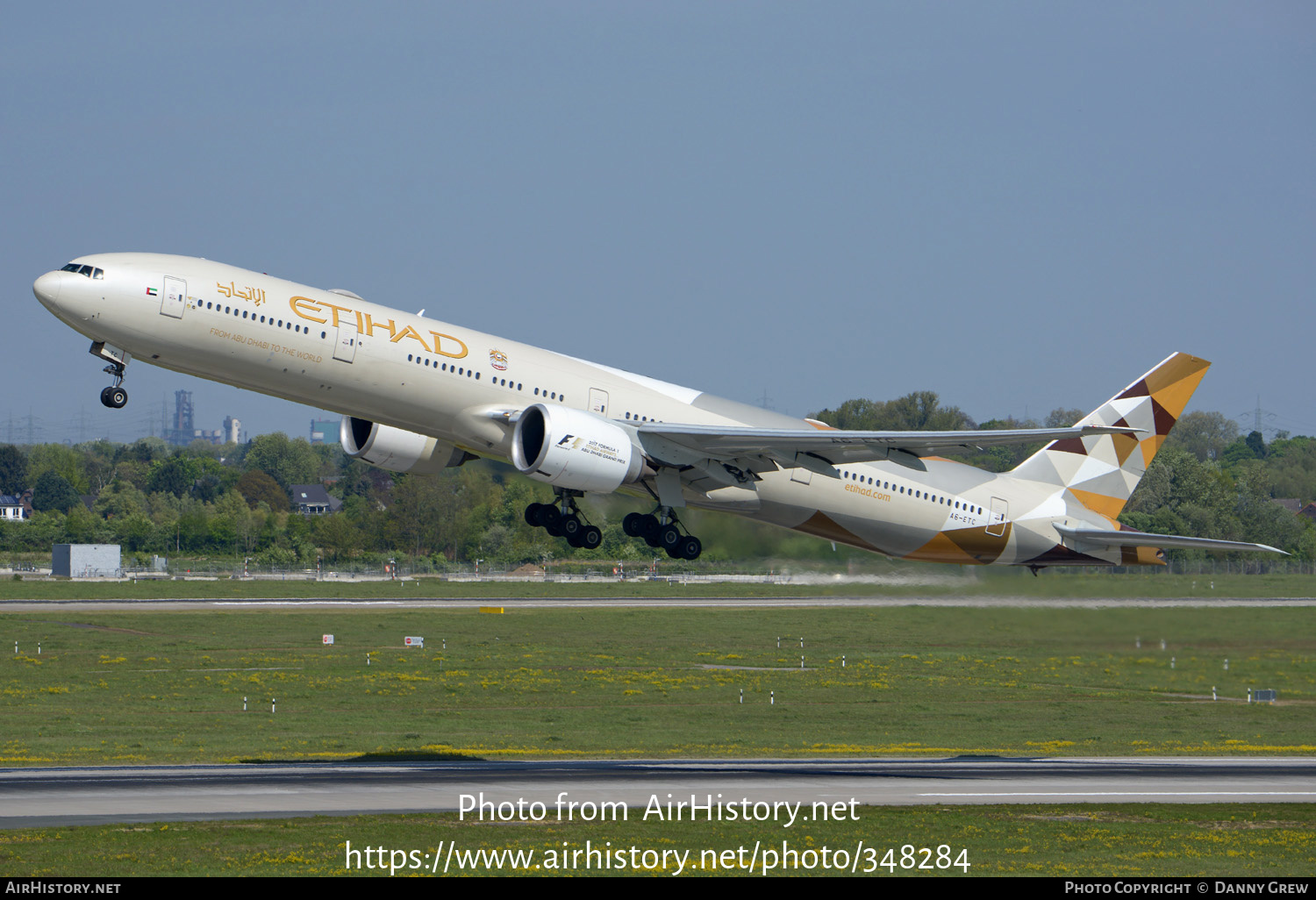 Aircraft Photo of A6-ETC | Boeing 777-3FX/ER | Etihad Airways | AirHistory.net #348284