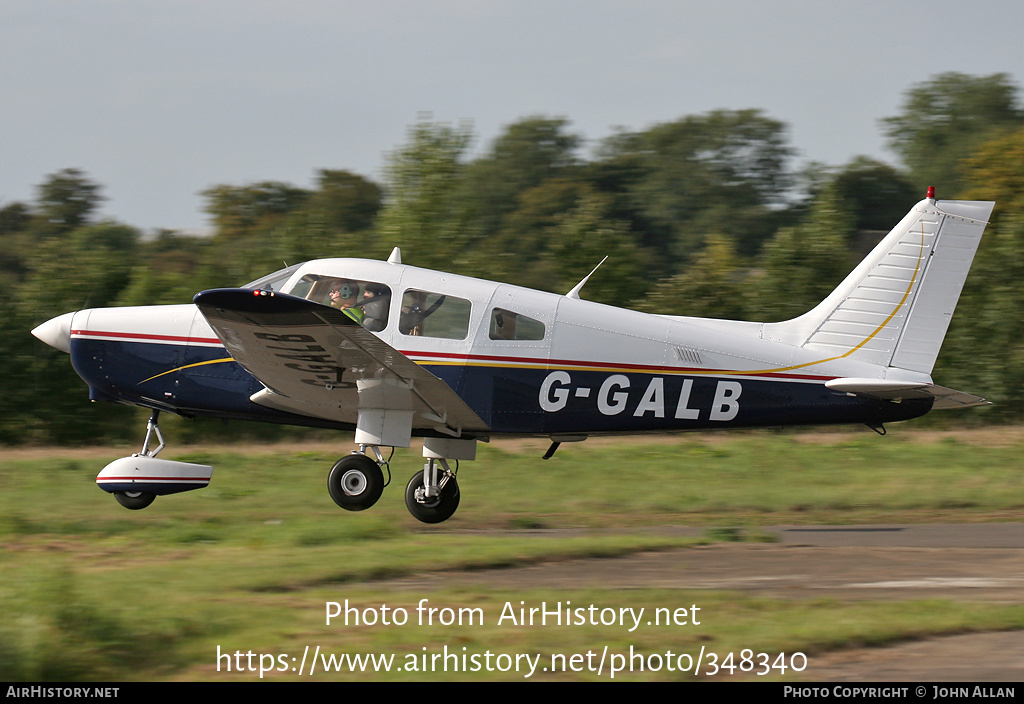 Aircraft Photo of G-GALB | Piper PA-28-161 Cherokee Warrior II | AirHistory.net #348340