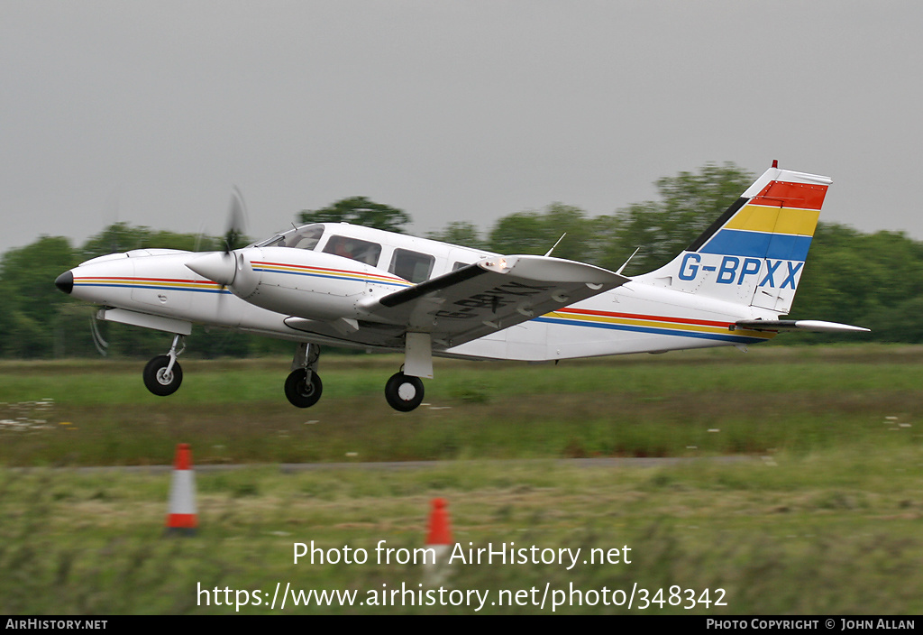 Aircraft Photo of G-BPXX | Piper PA-34-200T Seneca II | AirHistory.net #348342