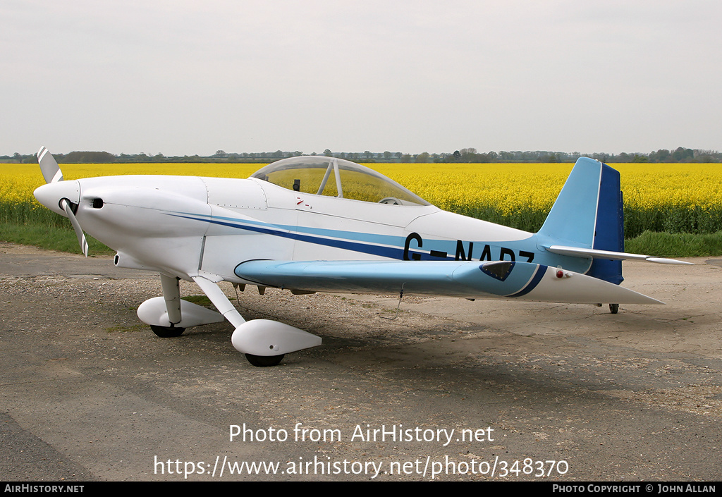 Aircraft Photo of G-NADZ | Van's RV-4 | AirHistory.net #348370