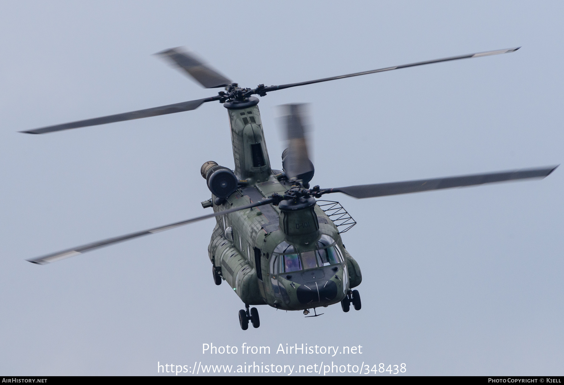 Aircraft Photo of D-101 | Boeing CH-47D Chinook (414) | Netherlands - Air Force | AirHistory.net #348438