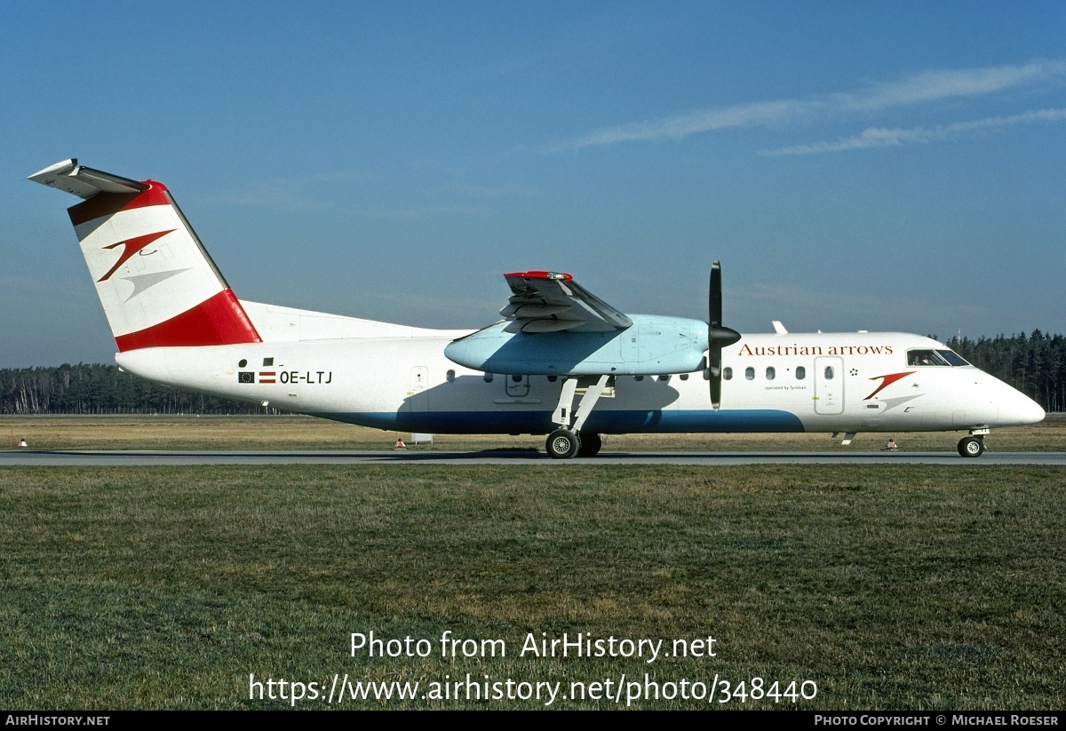 Aircraft Photo of OE-LTJ | Bombardier DHC-8-314Q Dash 8 | Austrian Arrows | AirHistory.net #348440