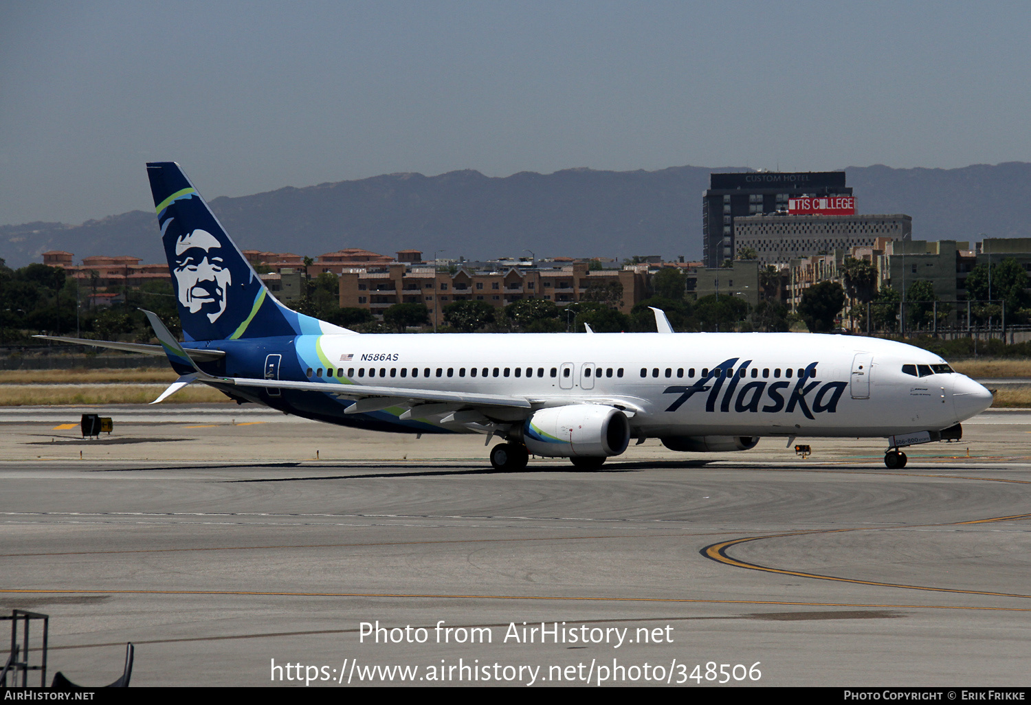 Aircraft Photo of N586AS | Boeing 737-890 | Alaska Airlines | AirHistory.net #348506