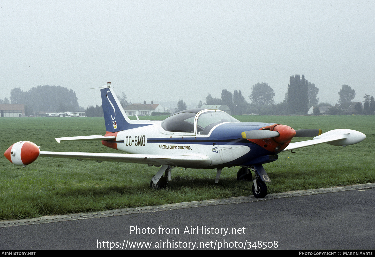 Aircraft Photo of OO-SMO | SIAI-Marchetti SF-260 | Ecole d'Aviation Civile / Burgerluchtvaartschool | AirHistory.net #348508