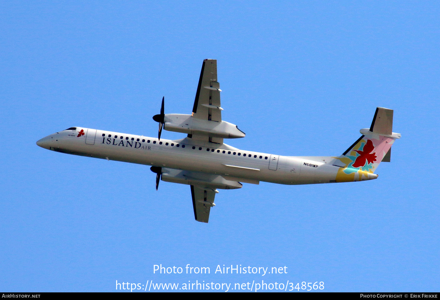 Aircraft Photo of N681WP | Bombardier DHC-8-402 Dash 8 | Island Air | AirHistory.net #348568