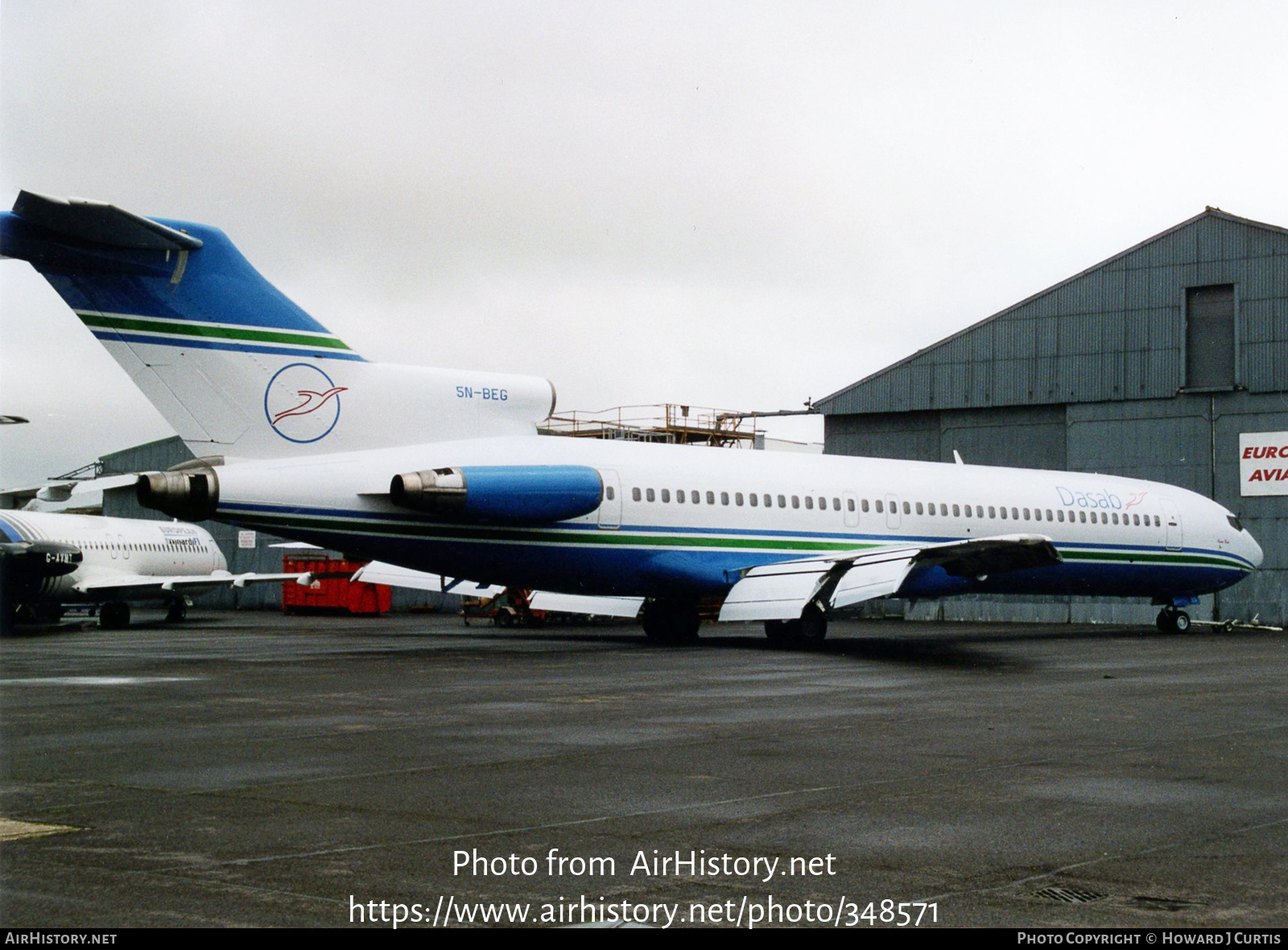 Aircraft Photo of 5N-BEG | Boeing 727-256/Adv | Dasab Airlines | AirHistory.net #348571