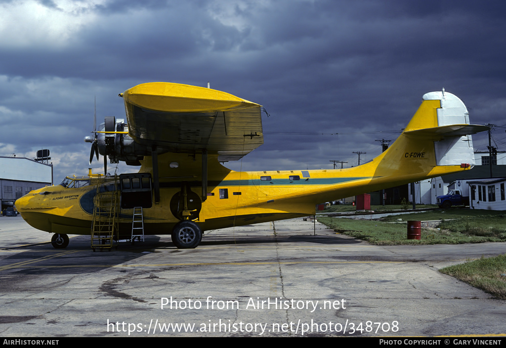 Aircraft Photo of C-FOWE | Consolidated PBV-1A Canso A | Ilford Riverton Airways | AirHistory.net #348708