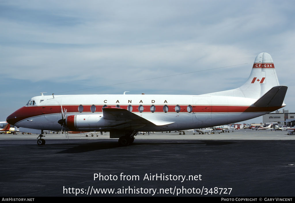 Aircraft Photo of CF-GKX | Vickers 757 Viscount | Transport Canada | AirHistory.net #348727