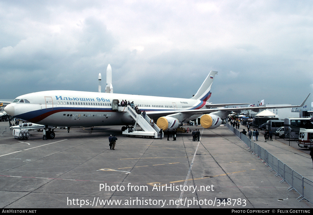 Aircraft Photo of RA-96000 | Ilyushin Il-96M | Ilyushin Design Bureau | AirHistory.net #348783