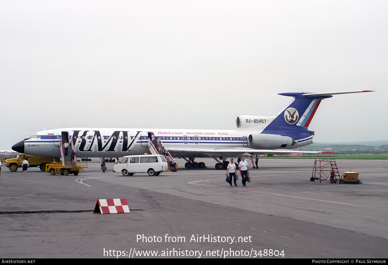 Aircraft Photo of RA-85457 | Tupolev Tu-154B-2 | KMV - Kavkazskie Mineralnye Vody | AirHistory.net #348804