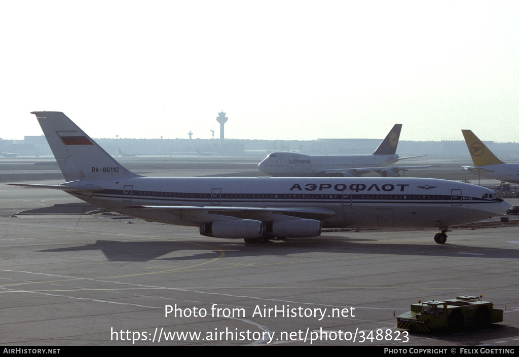 Aircraft Photo of RA-86110 | Ilyushin Il-86 | Aeroflot | AirHistory.net #348823