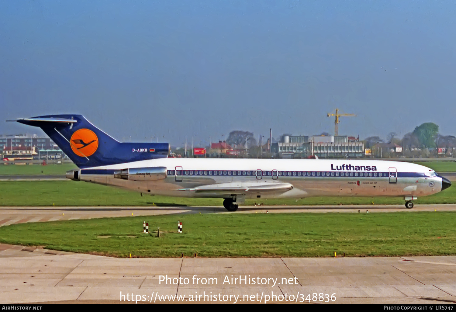 Aircraft Photo of D-ABKB | Boeing 727-230/Adv | Lufthansa | AirHistory.net #348836