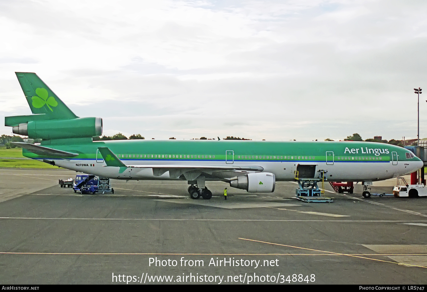 Aircraft Photo of N272WA | McDonnell Douglas MD-11 | Aer Lingus | AirHistory.net #348848